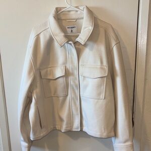 Old Navy Women's Utility Jacket in Cream